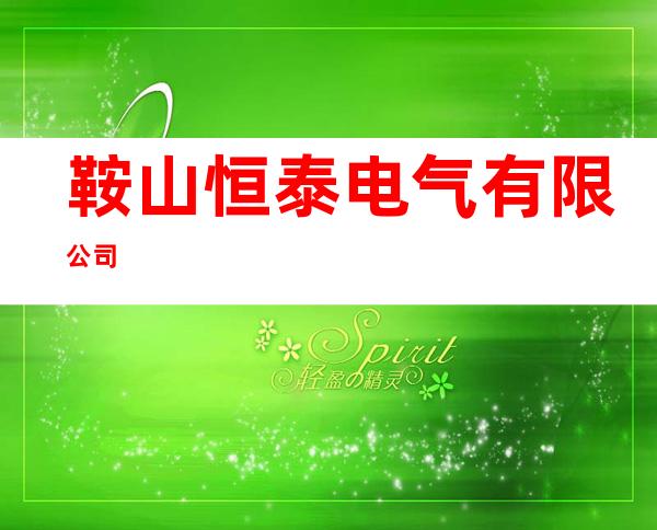 鞍山恒泰电气有限公司